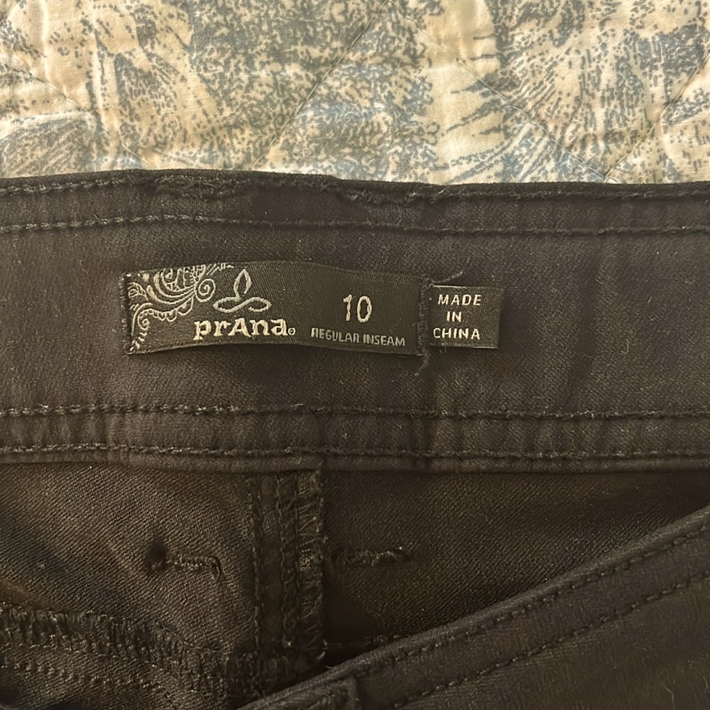 PrAna Halle Pant:  women’s black size 10